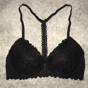 PINK Victorias Secret Lace Racerback Bra